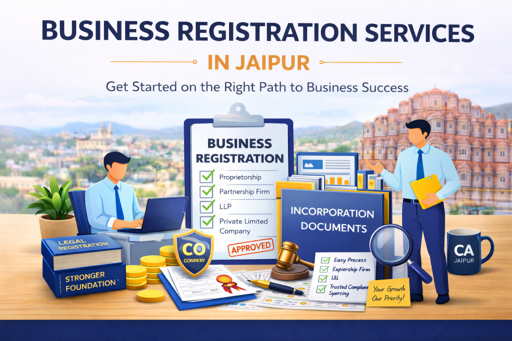BUSINESS REGISTRATION SERVICES IN JAIPUR